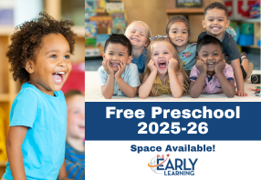 Free preschool enrollment for 3-and-4-year-olds